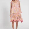 Outlet Ana Alcazar Rüschenkleid Gorgy Rosa
