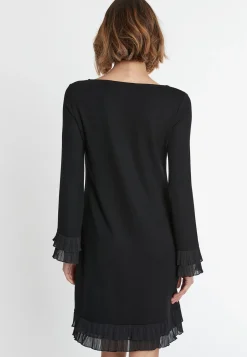Sale Ana Alcazar Rüschenkleid Sipora Schwarz