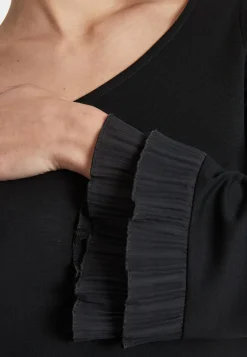 Sale Ana Alcazar Rüschenkleid Sipora Schwarz