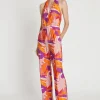 Hot Ana Alcazar 70's Jumpsuit Loasa Mehrfarbig