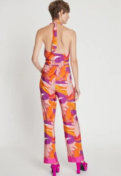 Hot Ana Alcazar 70's Jumpsuit Loasa Mehrfarbig
