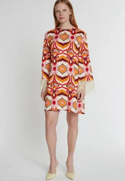 Best Ana Alcazar 70s Kleid Kama Mehrfarbig