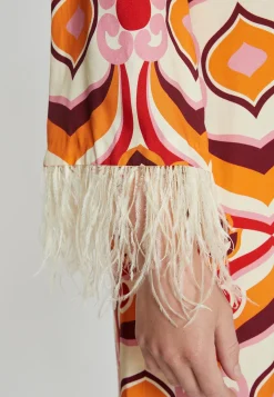 Best Ana Alcazar 70s Kleid Kama Mehrfarbig
