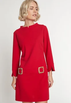 Sale Ana Alcazar 60's Kleid Mebelo Rot