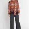 Sale Ana Alcazar Schluppenbluse Manika Mehrfarbig
