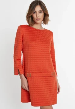 Outlet Ana Alcazar Sixtieskleid Savana Orange