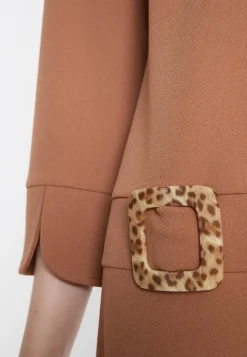 Online Ana Alcazar Sixtieskleid Sidesa Braun