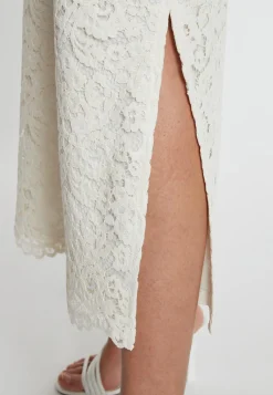 Best Ana Alcazar Spitzen Midirock Sahiny Offwhite