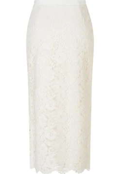 Best Ana Alcazar Spitzen Midirock Sahiny Offwhite