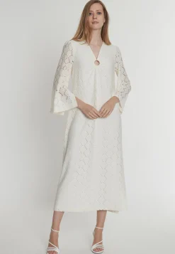 Best Ana Alcazar Spitzenkaftan Pagyla Offwhite