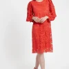 Fashion Ana Alcazar Spitzenkleid Cafra