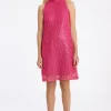 Fashion Ana Alcazar Spitzenkleid Zadena Pink