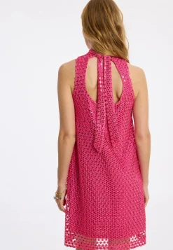 Fashion Ana Alcazar Spitzenkleid Zadena Pink