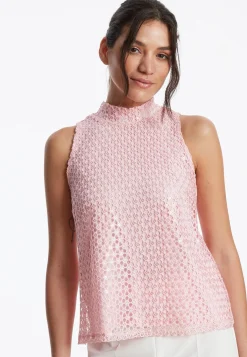 Best Ana Alcazar Spitzentop Zadora Rosa