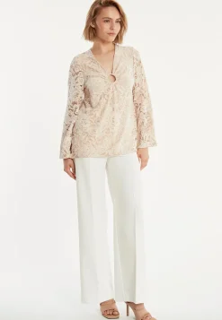 Discount Ana Alcazar Spitzentop Zakora Beige