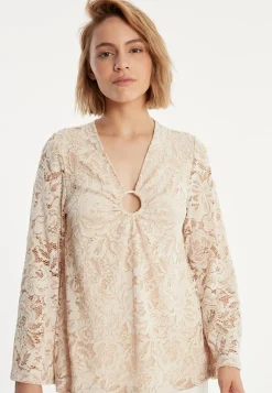 Discount Ana Alcazar Spitzentop Zakora Beige