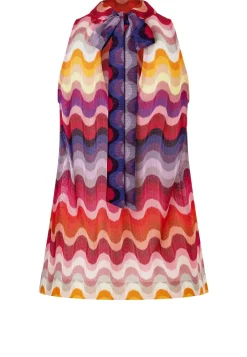 Fashion Ana Alcazar Stricktop Piwya Mehrfarbig