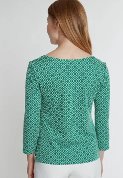 Fashion Ana Alcazar Top Kafora Grün