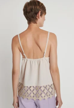 Discount Ana Alcazar Trägertop Lacela Beige