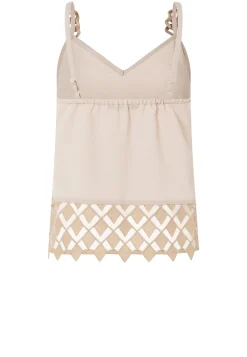 Discount Ana Alcazar Trägertop Lacela Beige