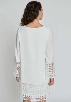 Discount Ana Alcazar Tunikakleid Kabale Weiß