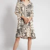 Hot Ana Alcazar Volantkleid Fanny Beige