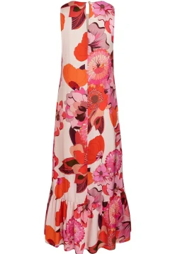 Hot Ana Alcazar Volantkleid Fedori Rosa