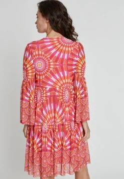 Clearance Ana Alcazar Volantkleid Kessi Mehrfarbig