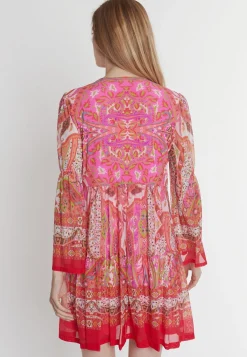 Sale Ana Alcazar Volantkleid Peply Rot