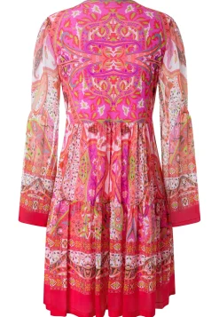 Sale Ana Alcazar Volantkleid Peply Rot