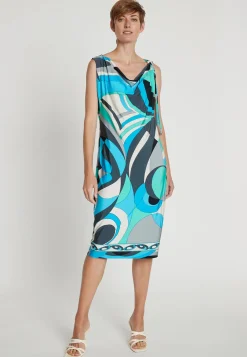 Outlet Ana Alcazar Wasserfallkleid Lotta Mehrfarbig