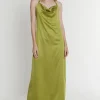 Online Ana Alcazar Wasserfallkleid Pahali Grün