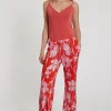 New Ana Alcazar Weite Hose Geana Rot