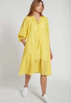Online Ana Alcazar Weites Kleid Faha Gelb