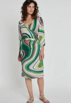 Fashion Ana Alcazar Wickelkleid Kirone Mehrfarbig